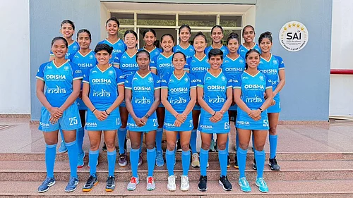 Photo: Hockey India : India set to face Germany in the much-anticipated Group C clash against Germany at the Centro Deportivo de Hockey Cesped, Estadio Nacional, Chile.