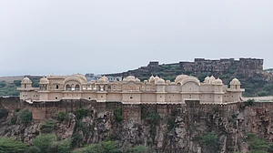 Khetri Trust : Bhopalgarh Fort, located in Khetri stands above the town. Khetri’s palaces were more than royal residences; they were hubs of cultural exchange.