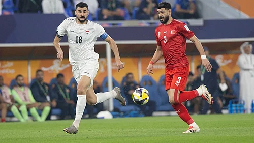 X/ PeninsulaQatar : Iraq Vs Bahrain Live Score, FIFA Arab Cup: Lions of Mesopotamia Roar To A 2-0 Halftime Lead