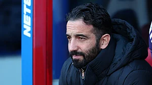 File : Manchester United boss Ruben Amorim