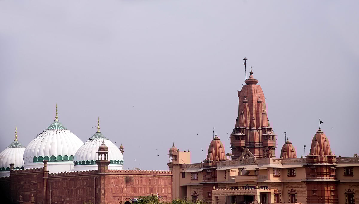 Source: IMAGO / had fotos : Shahi Idgah mosque Keshav Dev temple, Mathura, Uttar Pradesh
