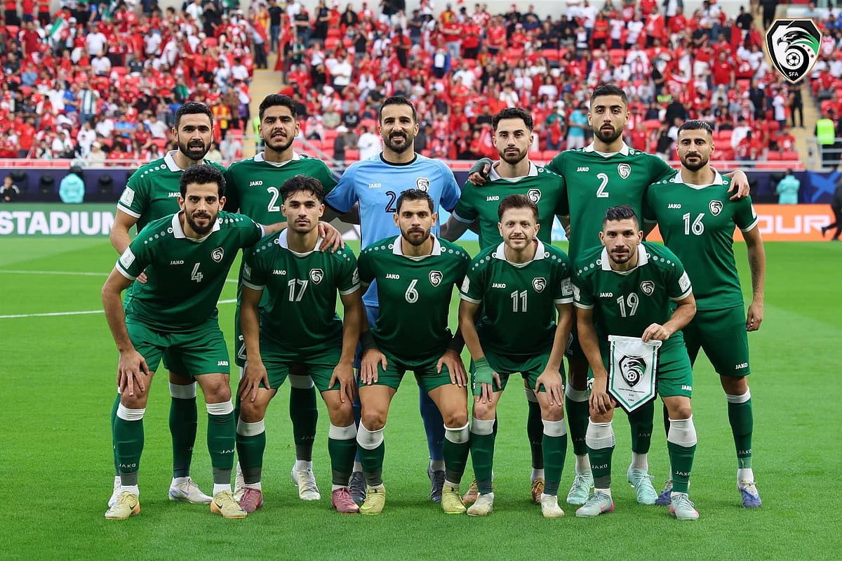 X/Syria Football : SYR and PLE ended in a 0-0 draw to enter the quarter-finals of the FIFA Arab Cup 2025 at the Education City Stadium, in Doha, on December 7.