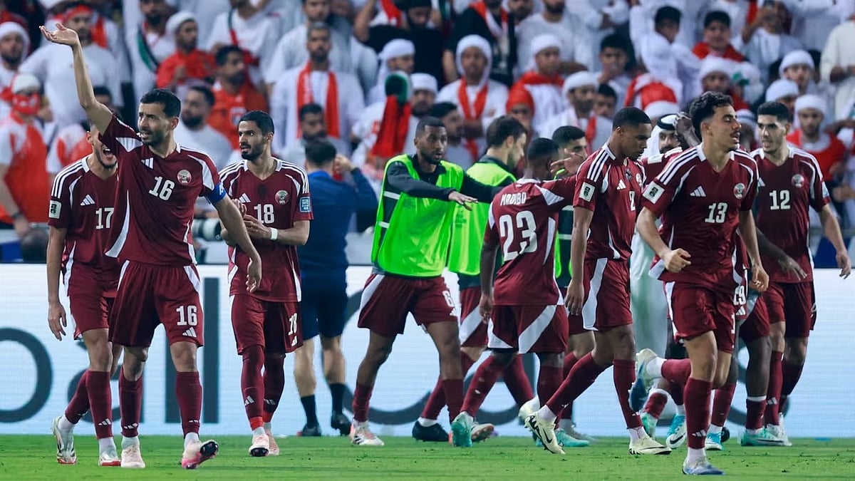 Photo: FIFA : Qatar Vs Palestine Highlights, FIFA Arab Cup 2025: Hosts QAT were among the prime title contenders, yet were knocked out in the group stage.