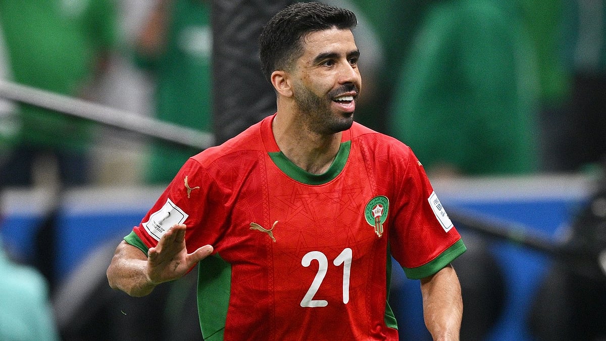 | Photo: X/EnMaroc : Morocco beat United Arab Emirates by 3-0 in the semi-finals of the FIFA Arab Cup to reach the finals on Monday, December 15.