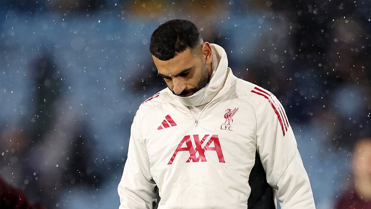 File : File photo of Liverpool forward Moahmed Salah.