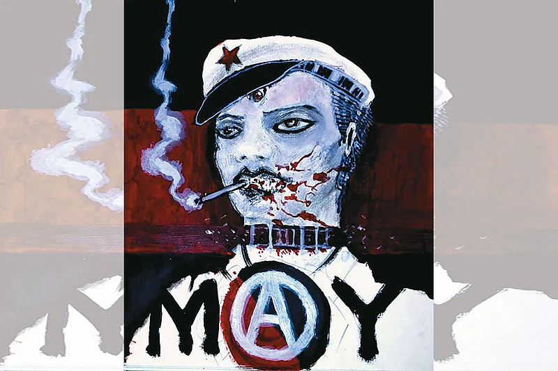 May: Artwork by Aranya : Today’s politics has gone beyond the liberal dream of reconciliation. The divide is sharpening. The antagonism of today is clear. There are clear political questions raised in front of today’s youth and we have to make some choices.