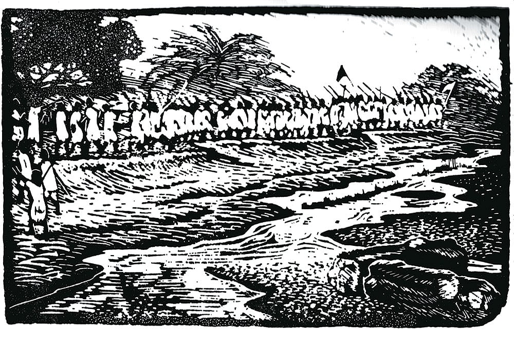 | Courtesy: Seagull books : Artwork by Somenath Hore