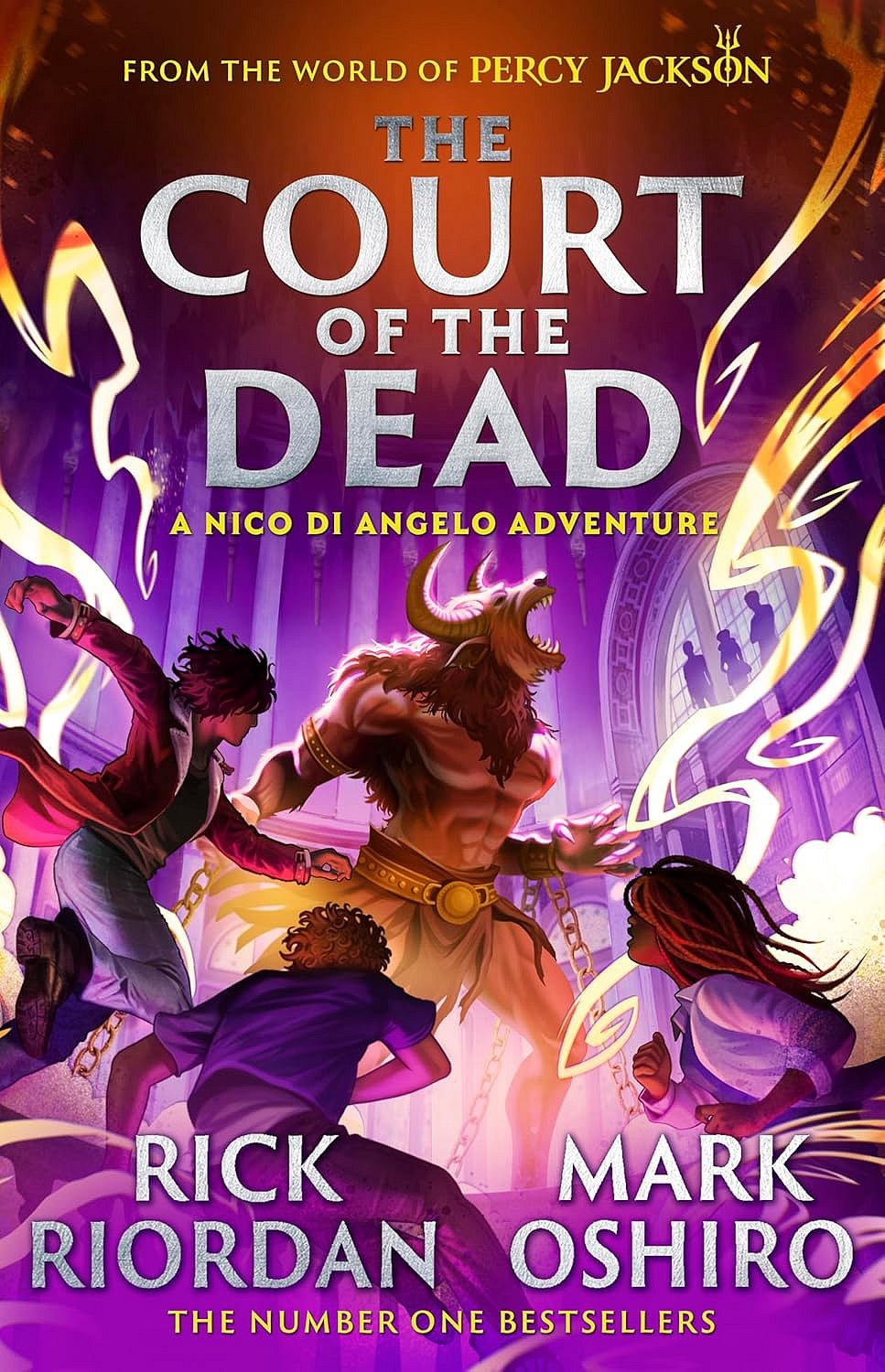 Penguin  : Cover of The Court of The Dead by Rick Riordan and Mark Oshiro
