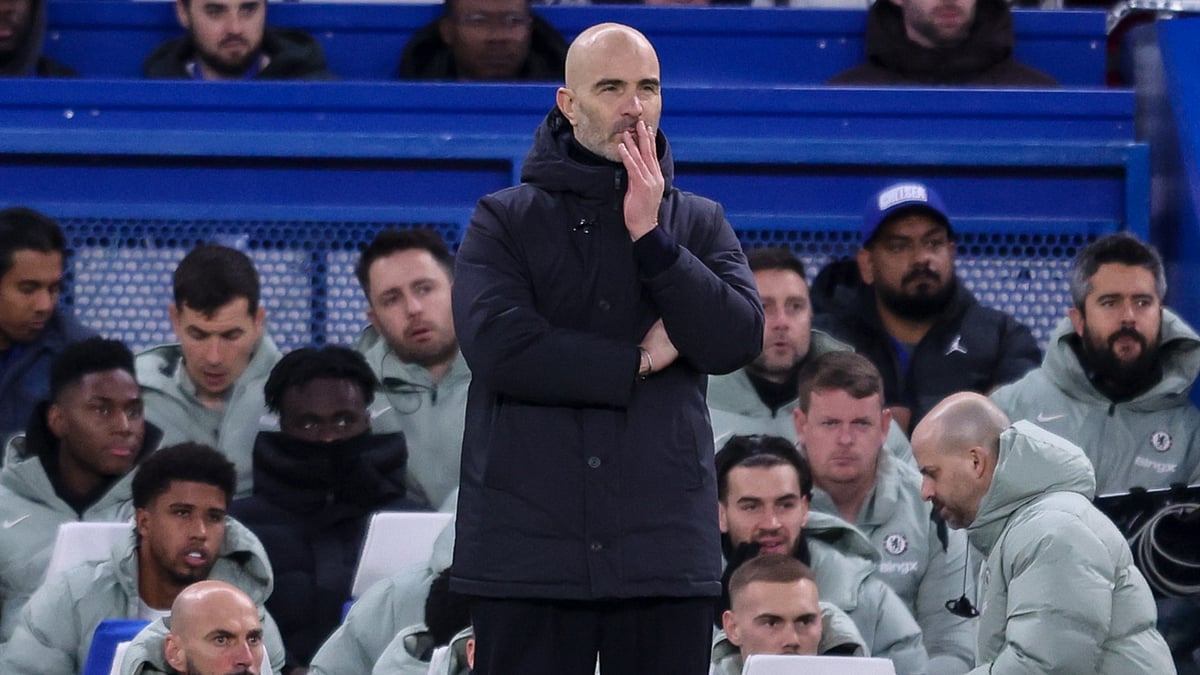 File : Chelsea boss Enzo Maresca.