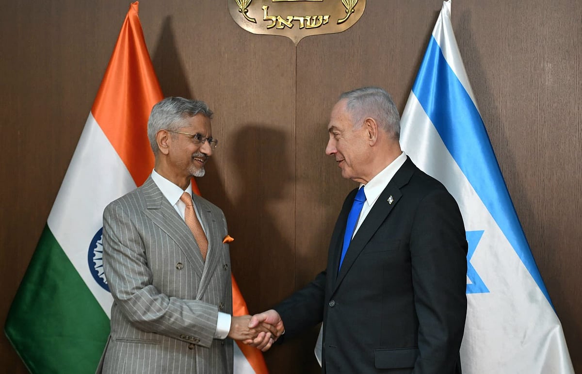 X : EAM S Jaishankar with PM Netanyahu