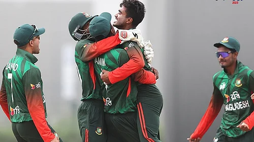 X/Asian Cricket Council : Bangladesh U19 secure 7-wicket victory