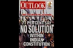 Outlook’s First: In the first-ever opinion poll conducted in the Kashmir Valley, pro-azadi feelings emerged strong. The issue also explored the new phenomenon of militant vs militant