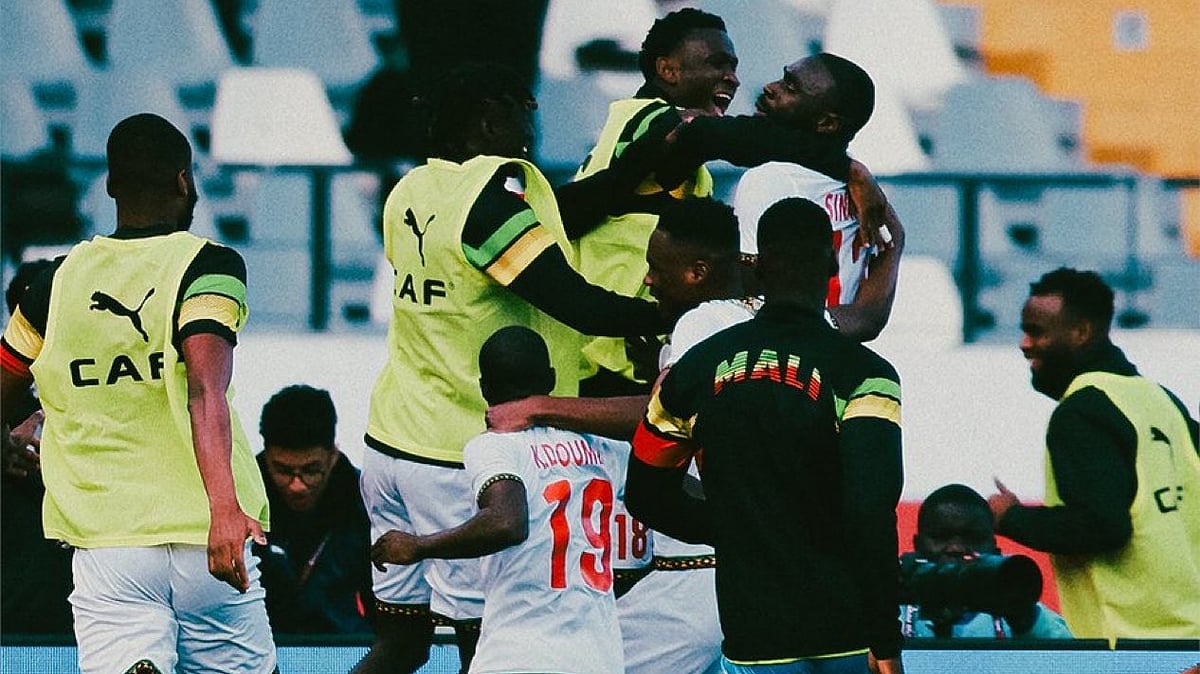 X/AFCON 2025 : The 2nd match of Group B between Mali and Zambia ended in a 1-1 draw after Paston Daka's last minute goal.