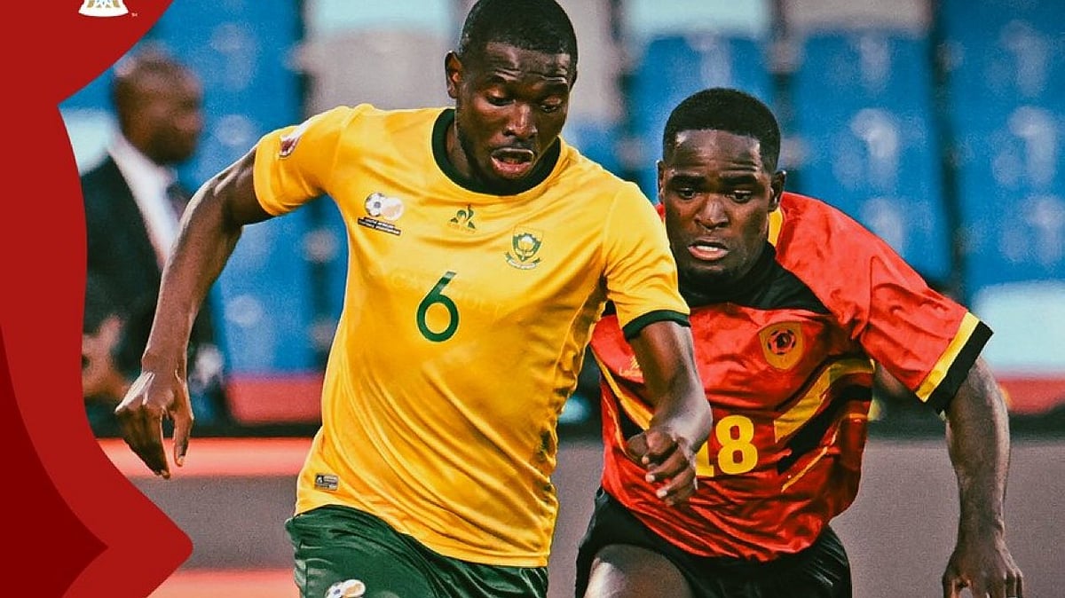 X/AFCON 2025 : South Africa beat Angola by 2-1 in the 1st Group B encounter of the Africa Cup of Nations at the Stade de Marrakech Stadium on December 22.