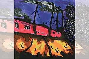 Artwork by Amitava Kumar