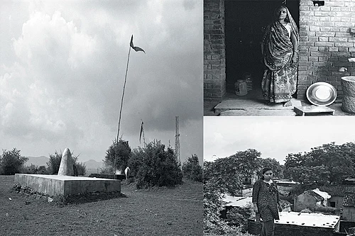 | Photos: Sarojini Lewis : Real/Memory: These three photographs show village Nindaur in Ara district of Bihar and are connected to my own imagination of what this village would look like.