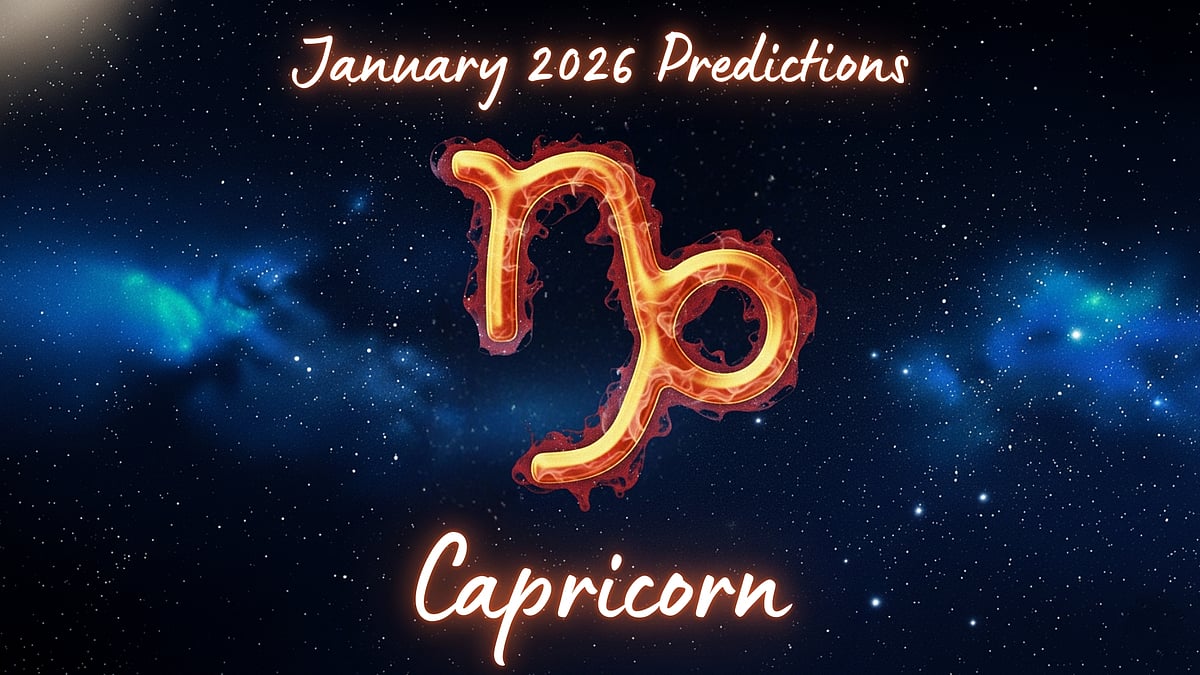 Capricorn Monthly Horoscope for January 2026