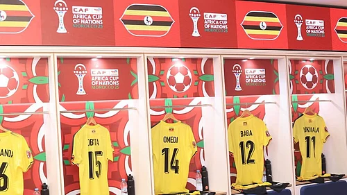 X/@OfficialFUFA : Uganda Vs Tanzania LIVE Score, Africa Cup Of Nations 2025: Cranes dressing room.