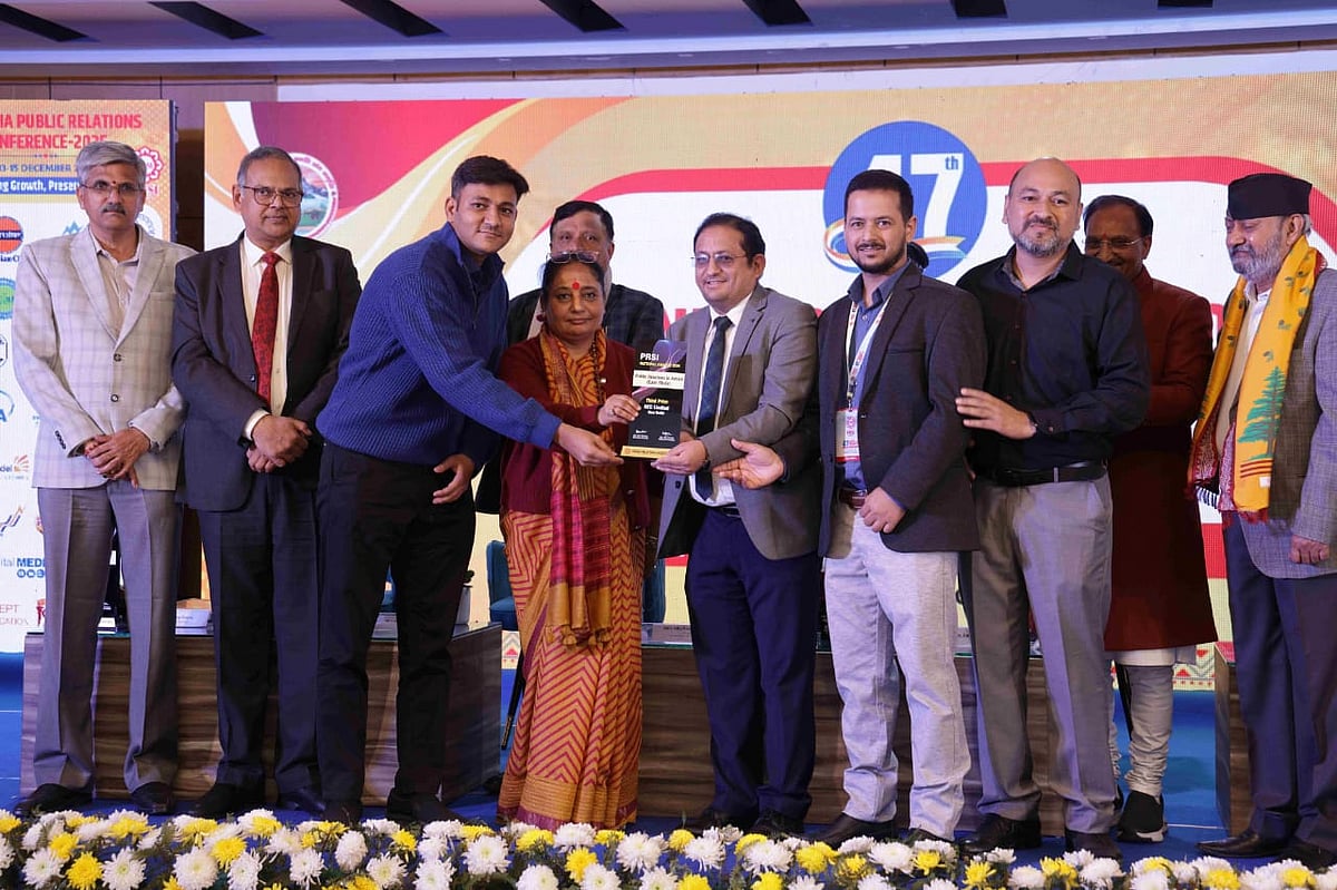 REC Limited Wins Two Awards At 47th All India PR Conference
