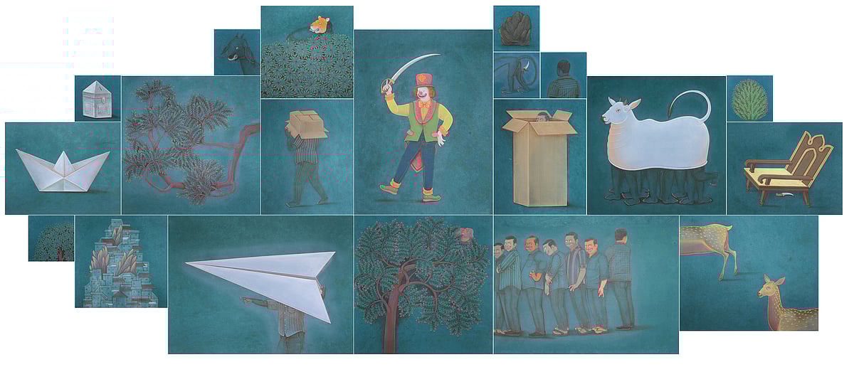 Champatree art gallery : Performatives - Artwork By Ravi Chunchula