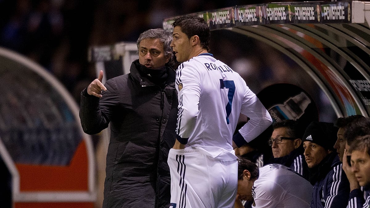 Opta : Jose Mourinho talks to Cristiano Ronaldo during their time at Real Madrid