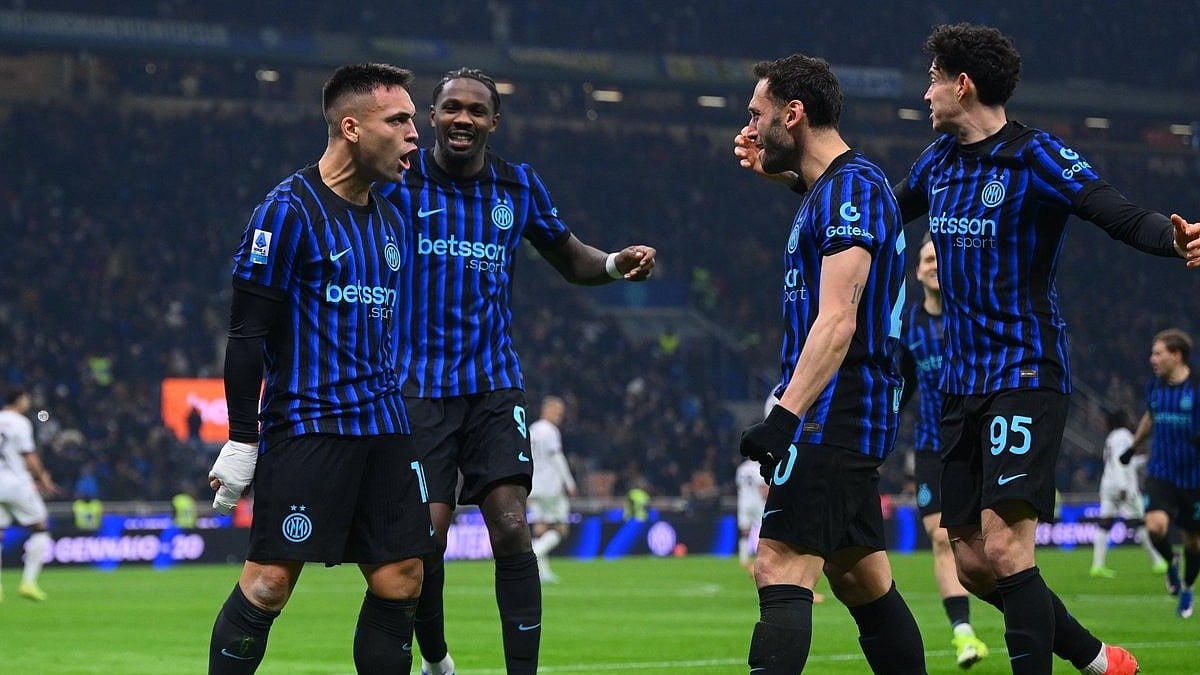 X/Inter Milan : Inter Milan pipped Bologna by 3-1 in matchday 18 of the Serie A at the San Siro Stadium in Milan city, Italy on Sunday, January 4, 2026.