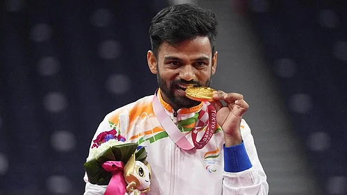 X/Krishna Nagar : Krishna Nagar bagged the gold medal at the 2021 Tokyo Paralympics.