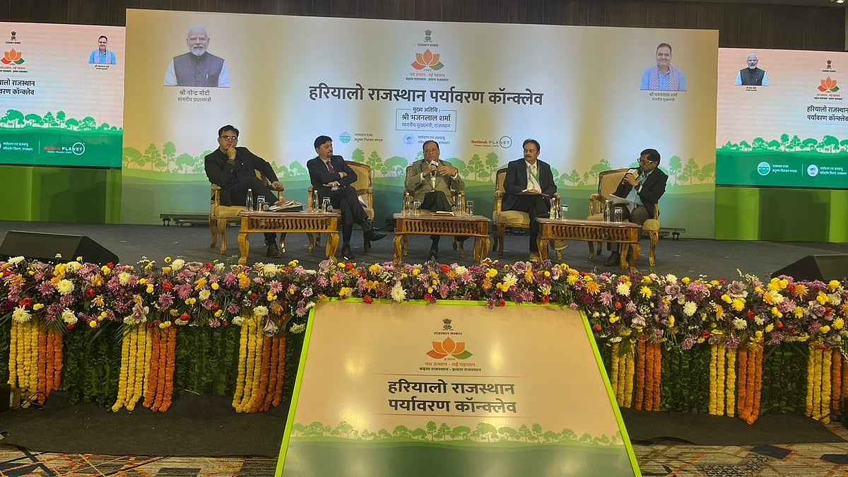 Experts discuss Rajasthan’s Green Budget 2025–26 during a high-level sustainability panel in Jaipur