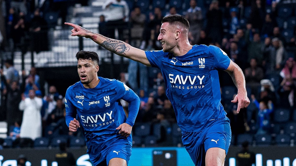 X/@Alhilal_EN : Al-Hilal Vs Al-Hazm Highlights, Saudi Pro League 2025-26: Sergej Milinkovic-Savic scored the first goal.