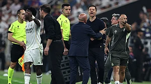 Opta : Vinicius and Simeone clashed on the touchline
