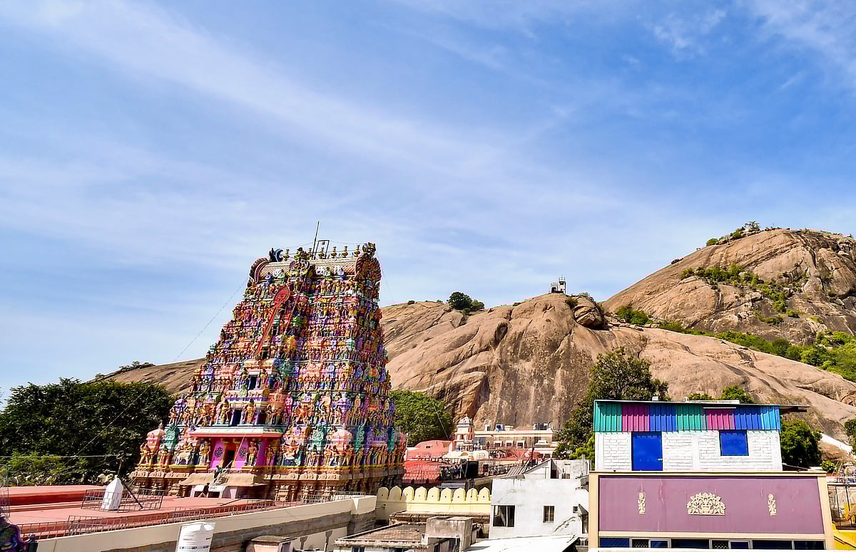 PTI : A view of the Thirupparankundram hill, in Madurai, Tuesday, Jan. 6, 2026