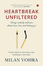 Book Cover of Heartbreak Unflitered by Milan Vohra