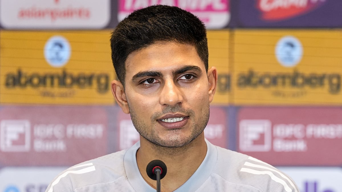 PTI/Ravi Choudhary : Indias captain Shubman Gill during a press conference, ahead of the first ODI against New Zealand in Vadodara.