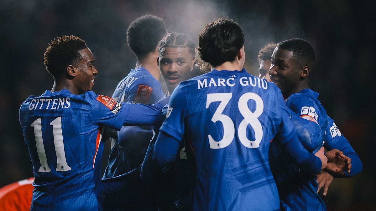 X/Chelsea : Chelsea pipped Charlton by 5-1 in round three clash of the FA cup at the Valley Stadium on Saturday, January 10, 2026.