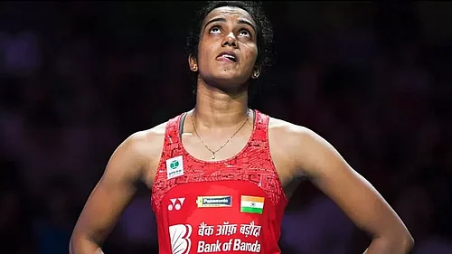 File : PV Sindhu reached the semi-finals of the BWF Malaysia Open Super 1000 event.