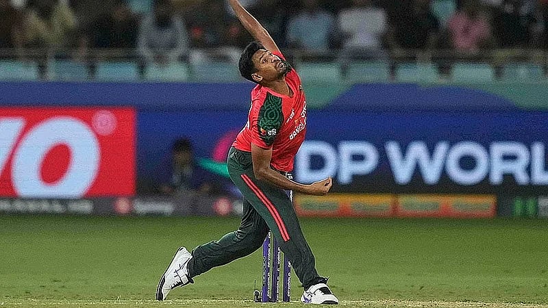File/AP : Seamer Mustafizur Rahman was released from the Indian Premier League on the instructions of the BCCI.