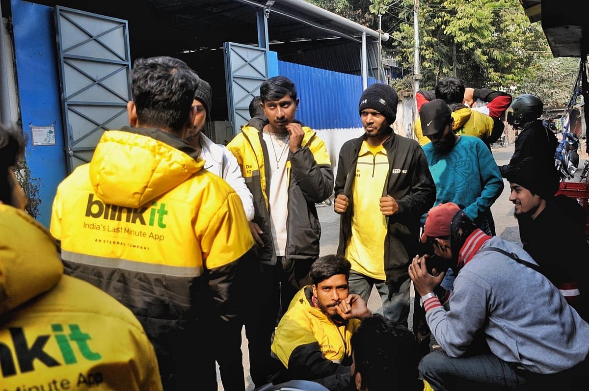 IMAGO / Pacific Press Agency : Gig workers |