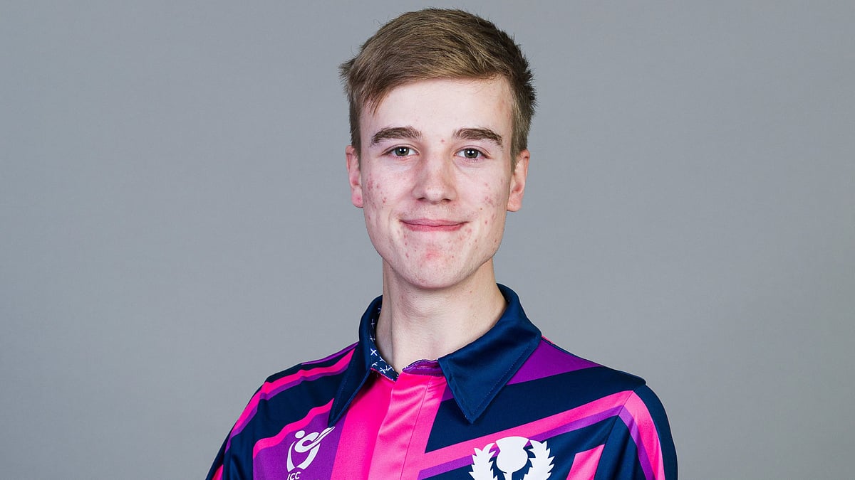 ICC : Scotland cricket team posing for the photos