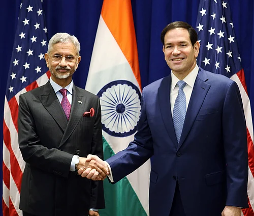 IMAGO / ANI News
: Union Minister of External Affairs S Jaishankar meets US Secretary of State Marco Rubio New York, Sep 22 ,2025