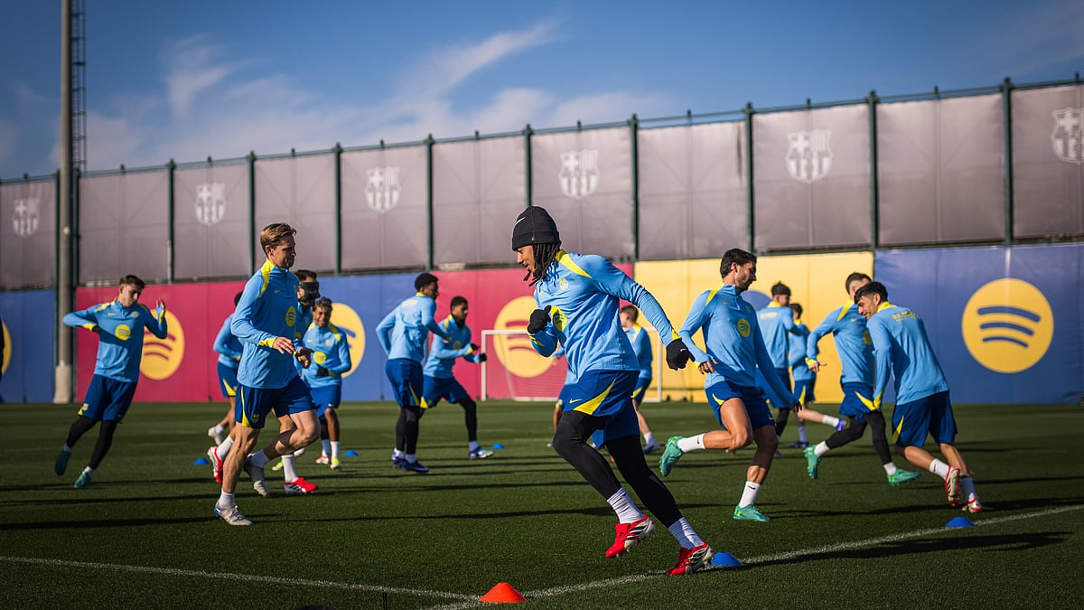 X/Barcelona : Barcelona will be up against Racing Santander in the round of 16 match of the Copa Del Rey 2025-26 on January 15, 2025.