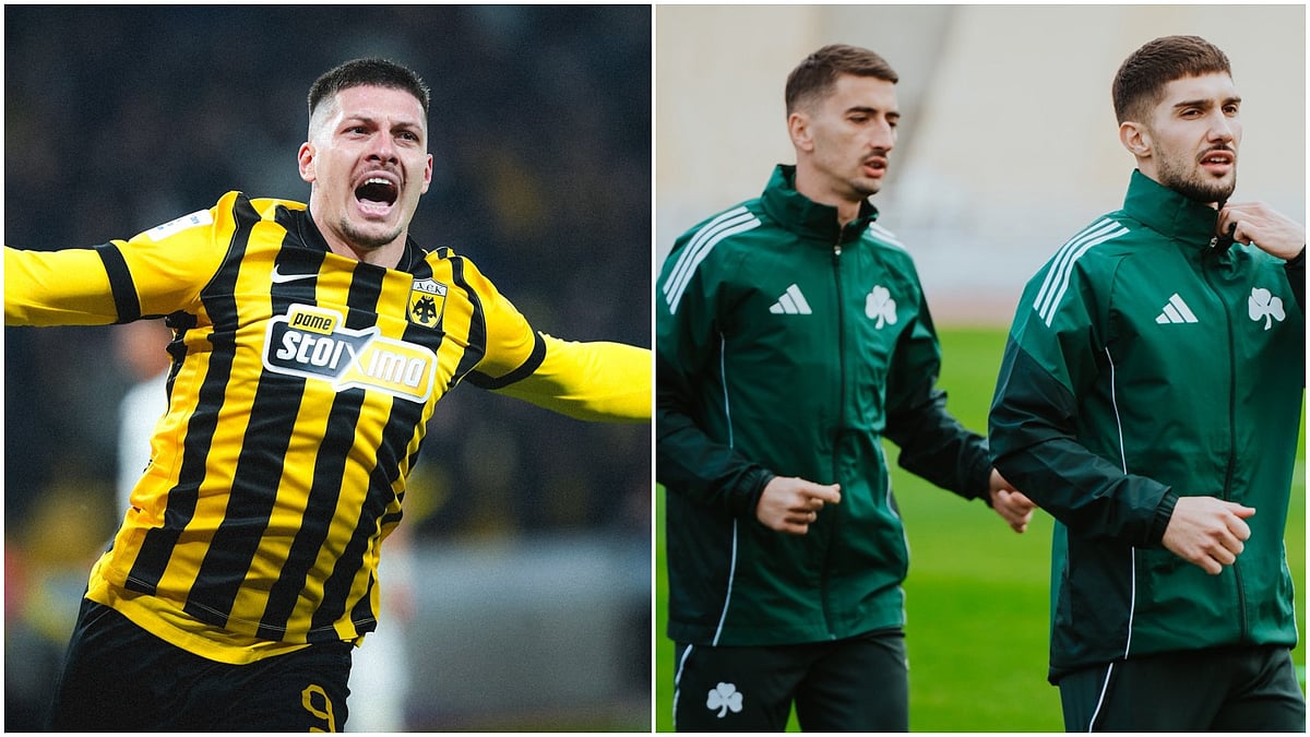 | Photos: X : AEK Athens vs Panathinaikos Live Streaming, Greek Super League 2025-26.