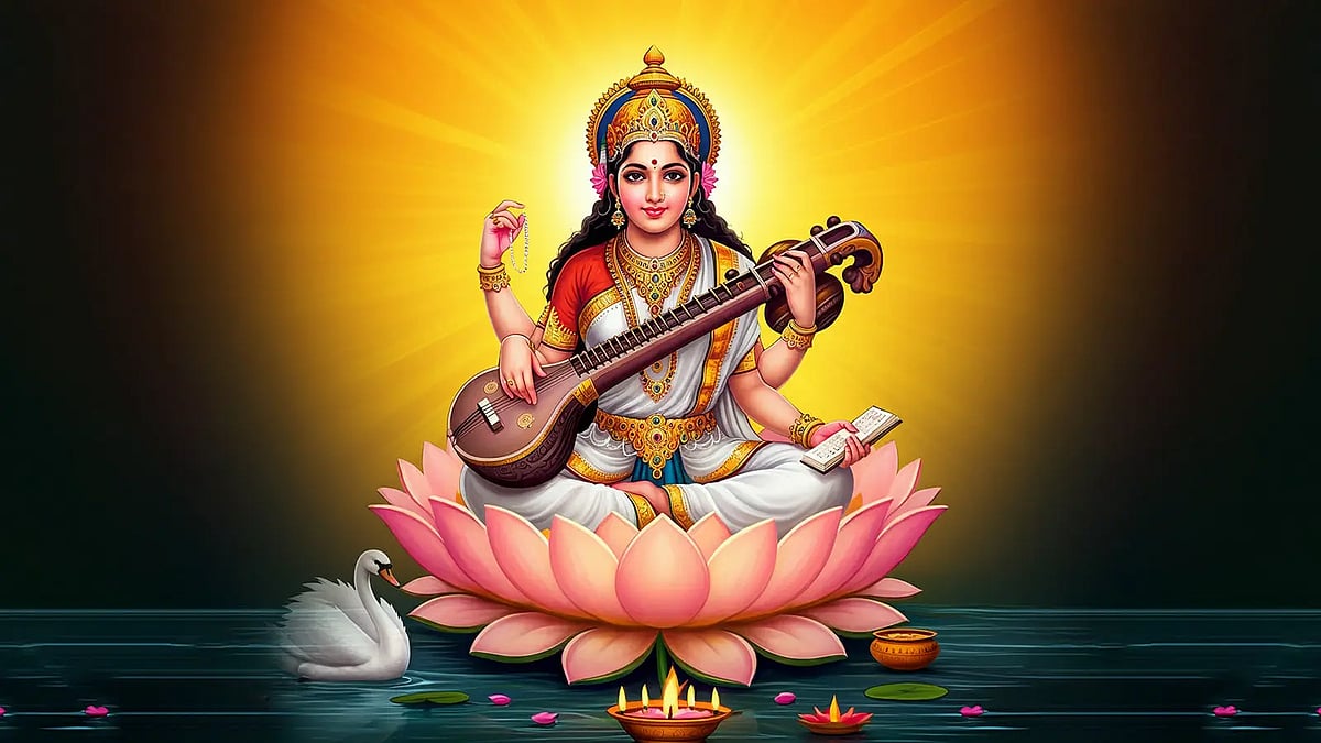 Goddess Saraswati 