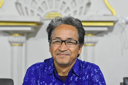 IMAGO / NurPhoto : Climate activist, innovator, and education reformer Sonam Wangchuk