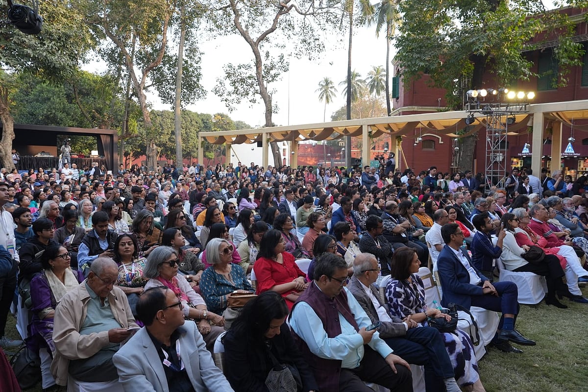 Sandipan Chatterjee : A packed house on the opening day of the Exide Kolkata Literary Meet 2026