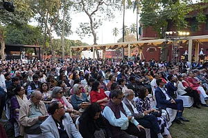 Sandipan Chatterjee : A packed house on the opening day of the Exide Kolkata Literary Meet 2026