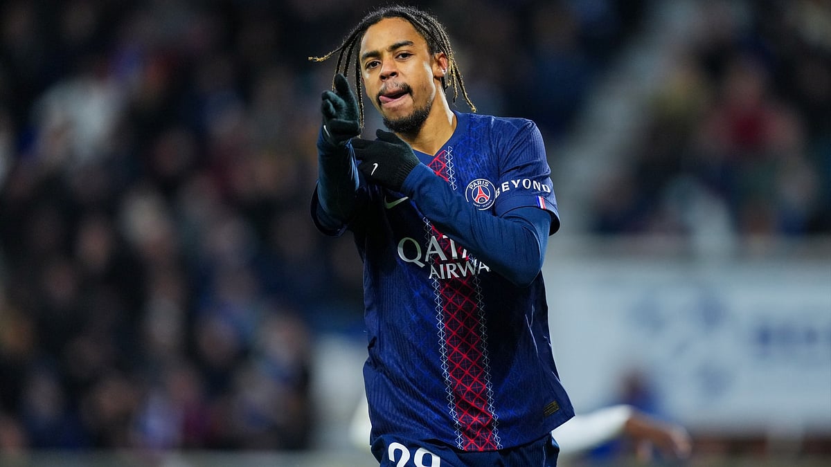 Bradley Barcola scored the winner for PSG against Auxerre