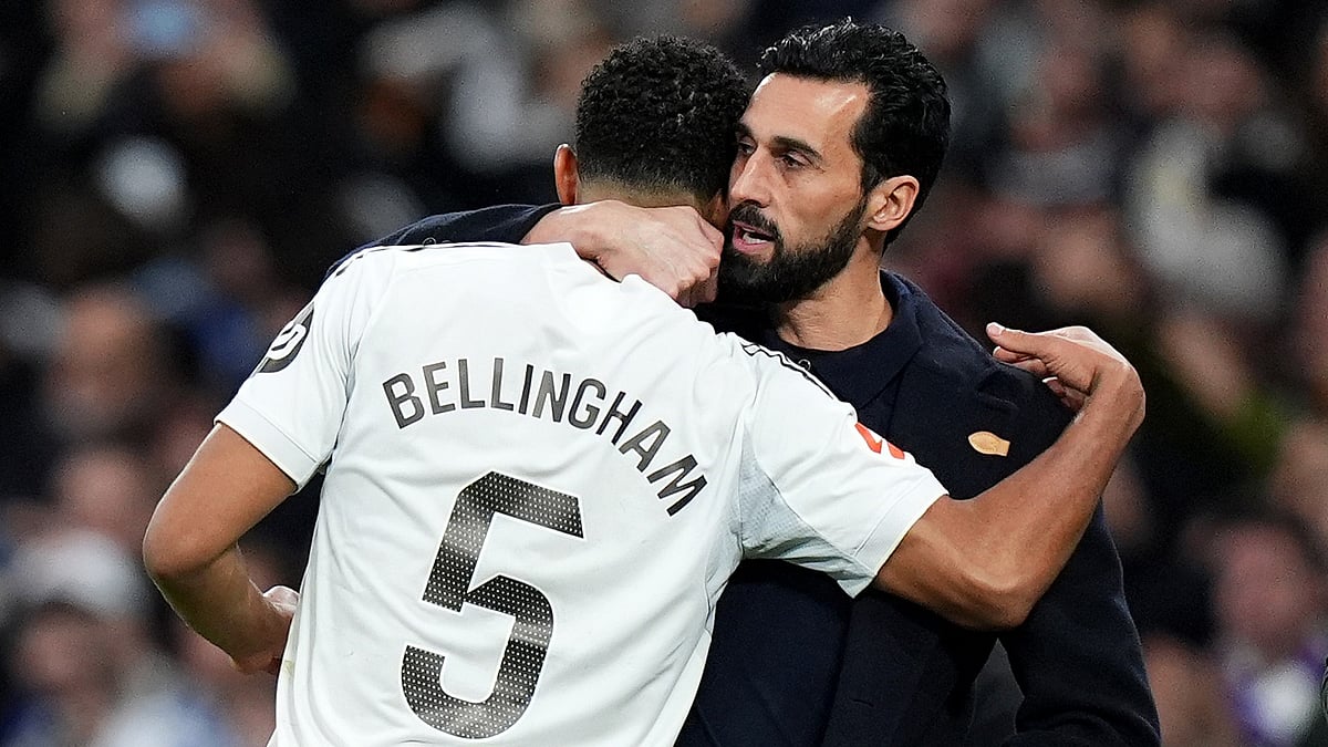 Jude Bellingham and Alvaro Arbeloa.