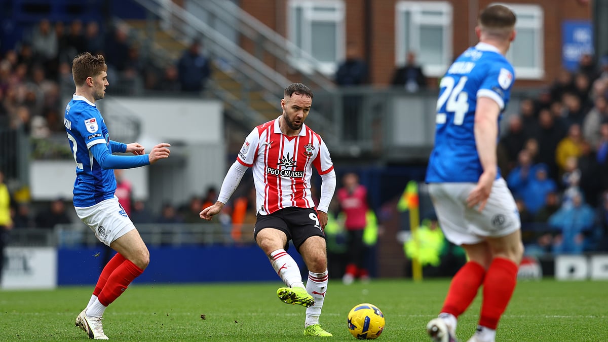 Southampton's Adam Armstrong during the EFL Championship match against Portsmouth on January 25, 2026.