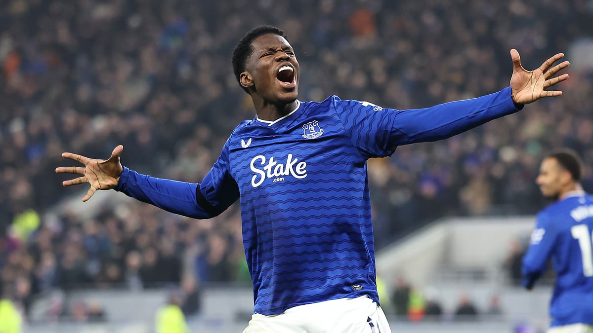 Everton's Thierno Barry