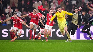 Opta : Benfica erupt after Anatoliy Trubin's last-gasp goal